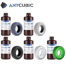 ANYCUBIC Flexible Tough Resin 2.0 405nm UV Resin High Toughness 3D Printer Resin