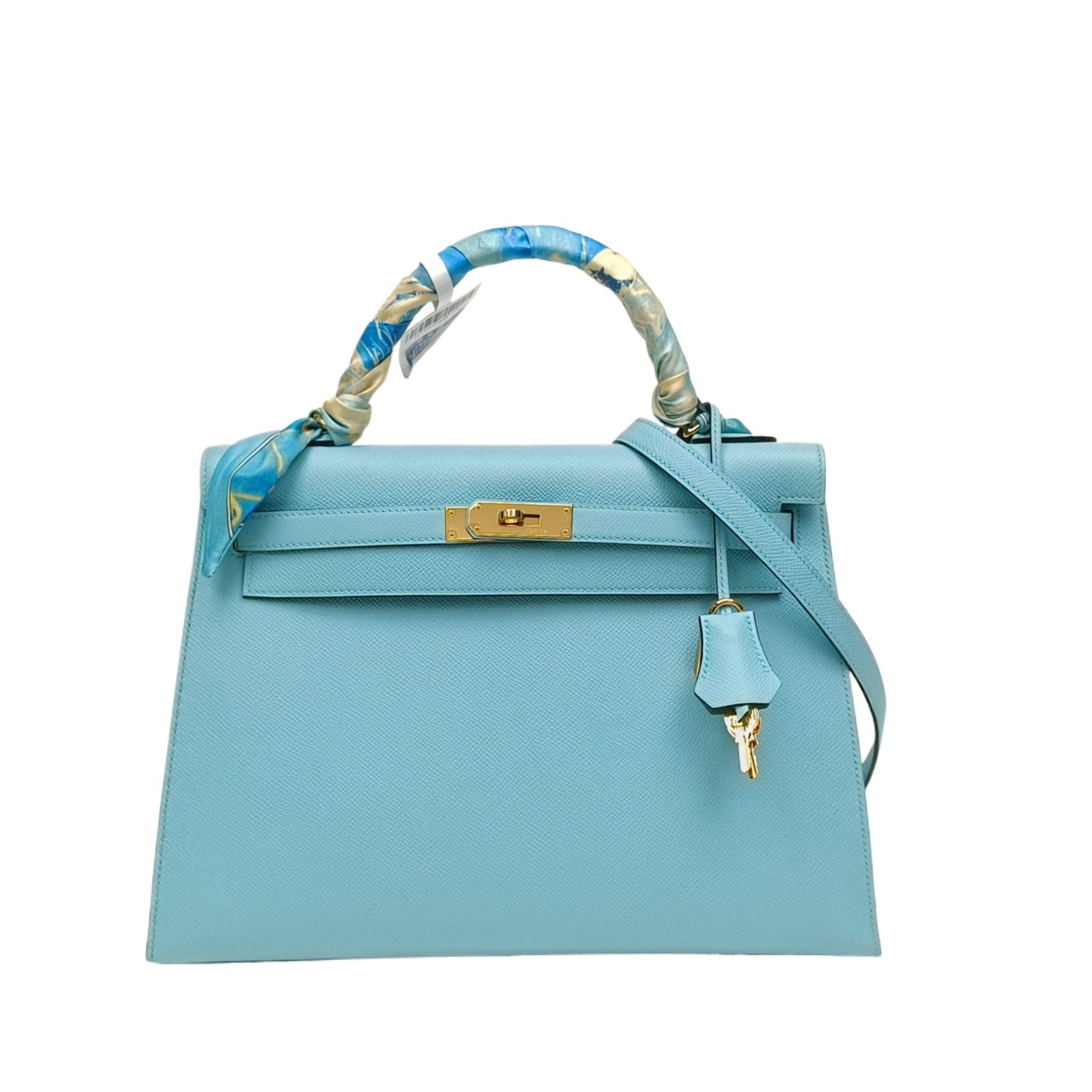 HERMES Kelly 32cm Macaron(3P) Epsom Leather 2015 P216144504