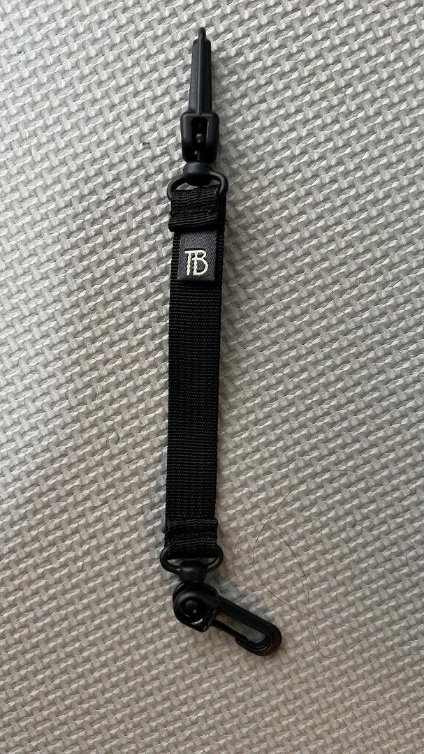 Tom Bihn Adjustable Black Short Strap - Sleek, Durable, and Versatile Design for Everyday Use