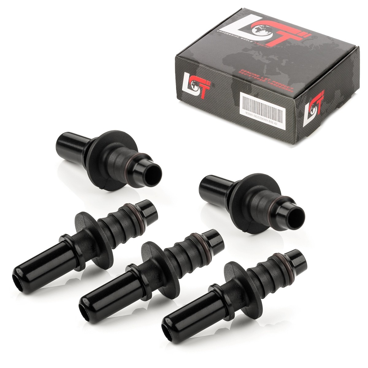 5x Counterpart Quick Release Straight Fuel Line 9.49 x 8 for ALFA ROMEO