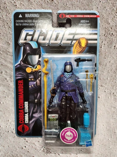 G.I. Joe Cobra Commander Cobra Leader NEW SEALED #1113 City Strike Action Figure