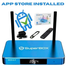 🔥2025 NEWEST SUPERBOX S6 MAX- NO FEES-LIFETIME USE- BEST VALUE- APP INSTALLED✅