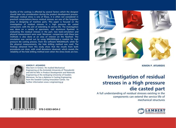 Kimon P. Afsaridis | Investigation Of Residual Stresses In A High Pressure...-image