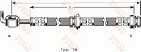 TRW Bremsschlauch PHD163 FüR Opel TF1 U92 Campo Frontera TF0 Isuzu Trooper Sport