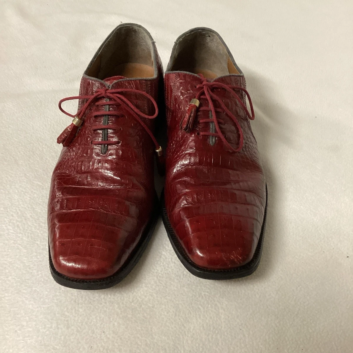 marco Vicci B.B. K-304492 Embossed Crocodile Leather Oxford Marco Vicci In Men main image 2