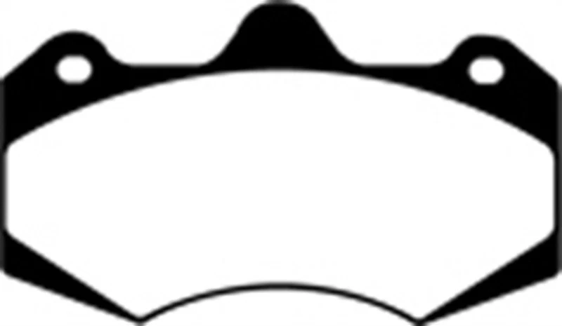 Pastillas de freno de calle y pista Ebc Brakes Dp4042r Yellowstuff Foto 4 de 4