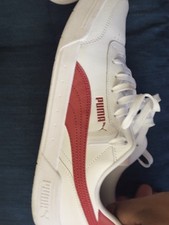Puma Caracal White/Red Size Us M10 