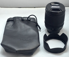 Nikon NIKKOR Zoom 18-135mm f/3.5-5.6 AF-S DX IF G ED Lens Hood Soft Pouch NICE