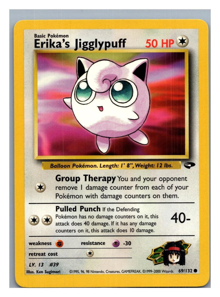 Erika's Jigglypuff 69/132 Gym Challenge for sale | eBay