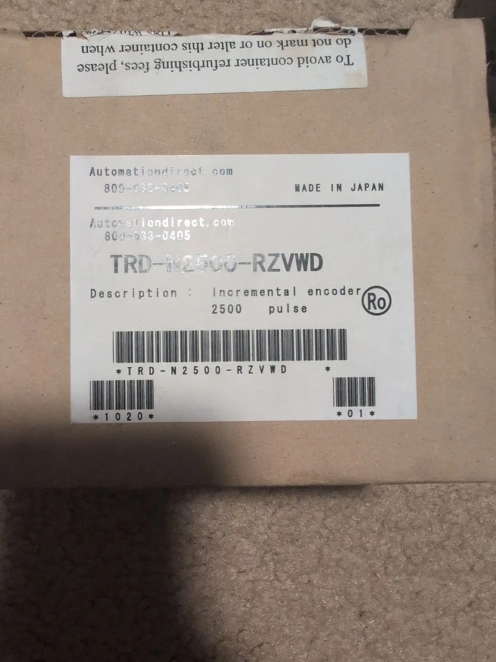 Codificador rotativo KOYO TRD-J1000-RZ Foto 3 de 3