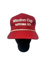 Vintage Winston Cup Snapback The Sportsman Cap Nascar Daytona 500 Trucker Hat