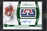 2025 Panini Flawless Coll. Tetairoa McMillan Emerald Green Rookie Patch Auto /5
