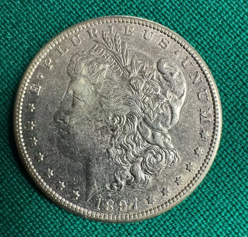 1897-S Morgan Silver Dollar ~ 90% Silver ~ Extra Fine EF Grade ~ LOW MINTAGE