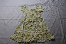 The Children's Place Girl's Mommy & Me Floral Ruffle Dress EH6 White Size 5T NWT