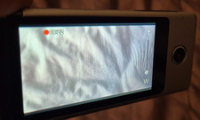 Sony Bloggie MHS-TS20K 8GB Touch Mobile HD Snap Camera Silver 360 cap lens VGC