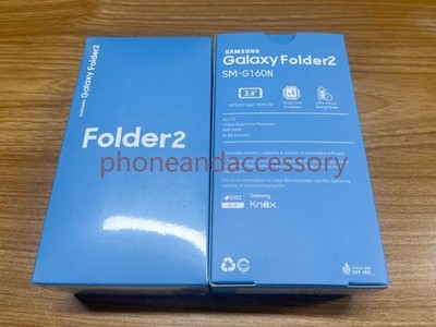 Original Unlocked Samsung Galaxy Folder2 G160N 16GB/32GB ROM WIFI GPS Flip phone