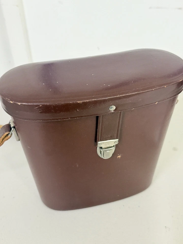 Carl Zeiss 10x50 Binocular Leather Carry Case – Original Vintage - Image 2 of 4