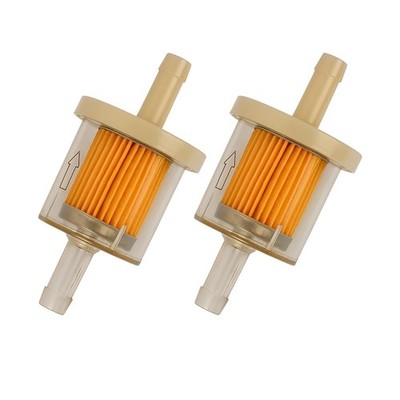2pcs 8mm Fuel Filter Fuel Filter Small for Motorcycle, Lawn Mower, Ra...