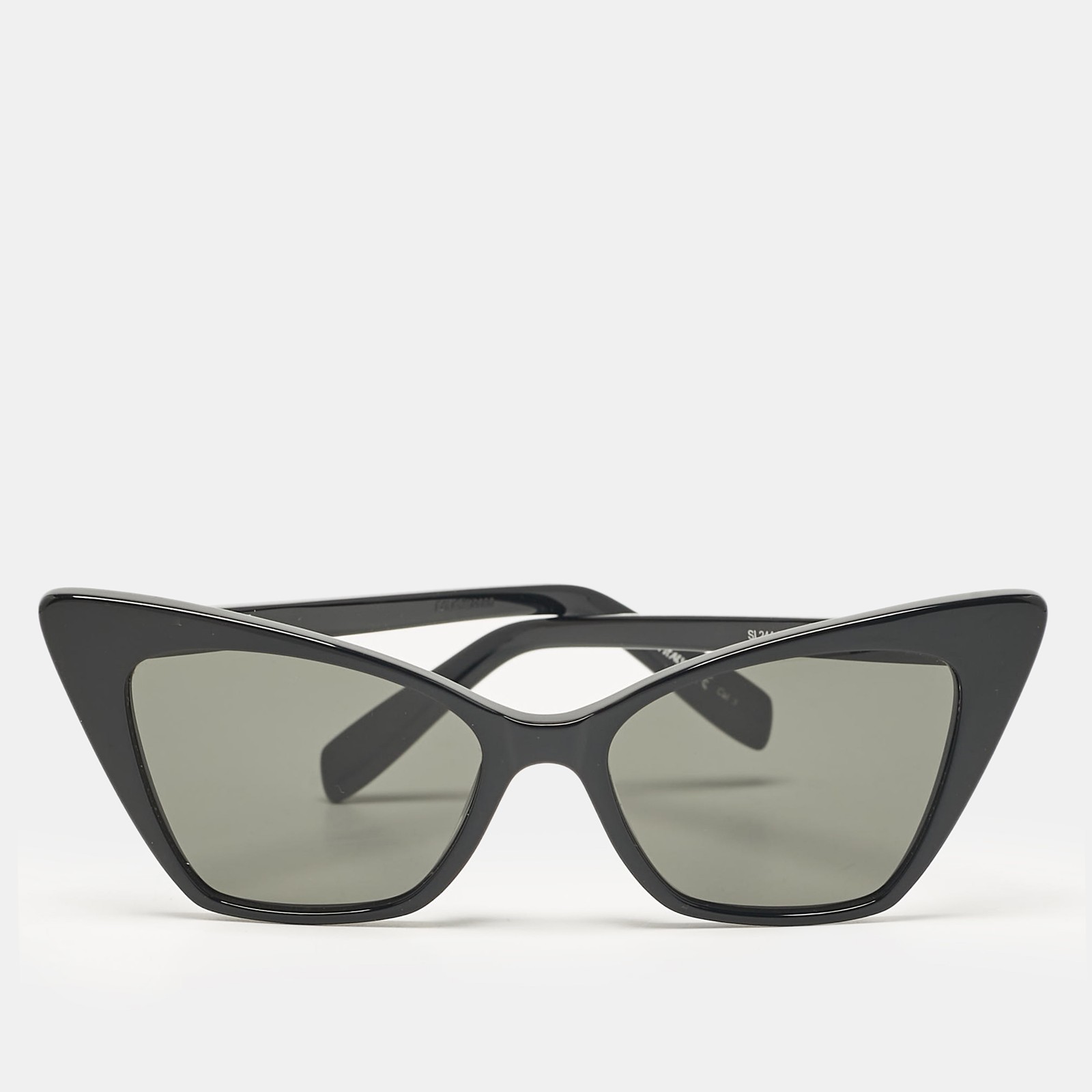 Occhiali da sole Saint Laurent neri SL 244 Victoire occhio di gatto