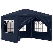 Gazebo Party Tent with Windows Outdoor Garden BBQ Barbecue Parties Backyard Blue