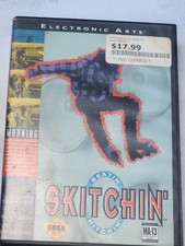 🔥 VTG Skitchin' - Sega Genesis, 1993 - In Box - No Manual, VIDEO GAME 🎮 