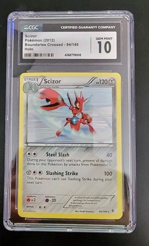 Scizor graded CGC 10 for sale on eBay