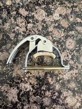 Vintage Hamilton USA Guitar Capo Metal Spring Clamp Acoustic Fork Made in USA