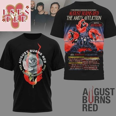 August Burns Red The Spring Horizons Tour 2026 Tshirt Gift For Fan  PA806