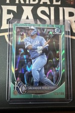 2025 Bowman Chrome - Salvador Perez #23 Aqua Raywave Refractor /199