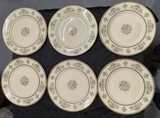 Minton Bone China - Henley - Six Dinner Plates 11 inch