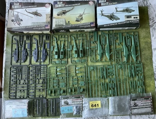 Team Yankee American 15mm Helicopter Kits, Complete, Inc UK P&P