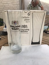 K&ouml;nig Ludwig Weissbier Exklusiv Glas 6er Set 0,5 l Rastal Exclusivgl&auml;ser