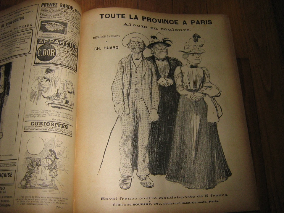reliure complete de la revue le sourire de 1901 - Photo 2/4