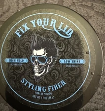 Fix Your Lid Styling Fiber Travel Low Shine High Hold 1.7oz