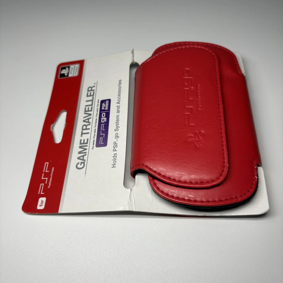 CUSTODIA SONY PSP GO PELLE - CASE PROTETTIVA PLAYSTATION PORTABLE ORIGINALE RARA - Immagine 3 di 4