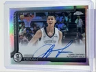 EGOR DEMIN 2025-26 TOPPS CHROME ROOKIE AUTOGRAPH REFRACTOR RC AUTO