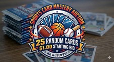 Mystery Sports Card Lot!!!!!1980-Present Football, Baseball, Basketball, Hockey