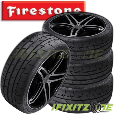 4 Firestone FireHawk INDY 500 215/45R17 91W Tires Ultra-High Summer Performance