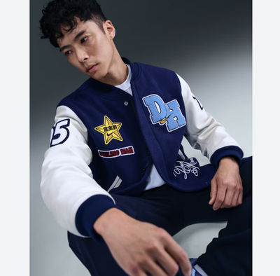 Yu-Gi-Oh! x Nike Destroyed Varsity Jacket - Size XL - IO7982-492