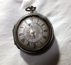 FANTASTIC MID 1700'S MUSEUM QUALITY BELL ALARM PIERCED CASE POCKET WATCH — photo 2