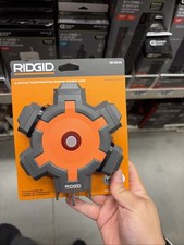 RIDGID 5-Outlet Heavy Duty Contractor Power Hub 15A 120V Indoor Outdoor Orange