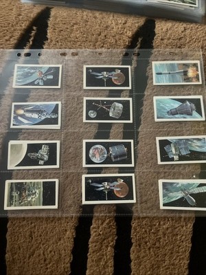 Vintage BROOKE BOND TEA 2 Sides Card Collection+ Collector Plastic Sleeve