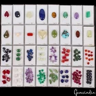 186Pcs Estate Genuine Semi Precious Loose Mix Cut Multi Gemstones Lot Collection