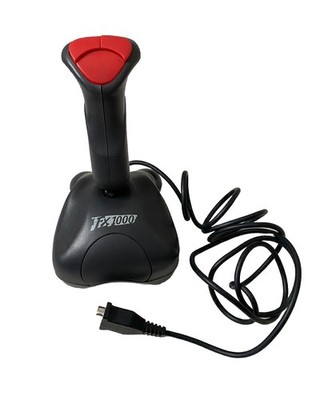 FX1000 Joystick 4 Tasten Steuerung Vintage Gaming ungetestet Gamer Retro Prop