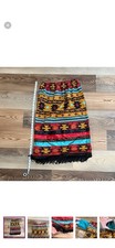 Handmade Native American Ribbon Skirt with Pockets  Fringe