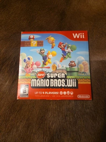 Super Mario Bros. Wii (Nintendo Wii, 2009) Just Game