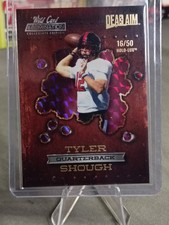 2021 Wild Card Alumination - Dead Aim Tyler Shough Purple And Gold 16/50