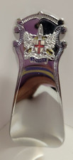 Souvenir of London Small Silver Pocket Size Shoehorn Vintage 3.75" Long