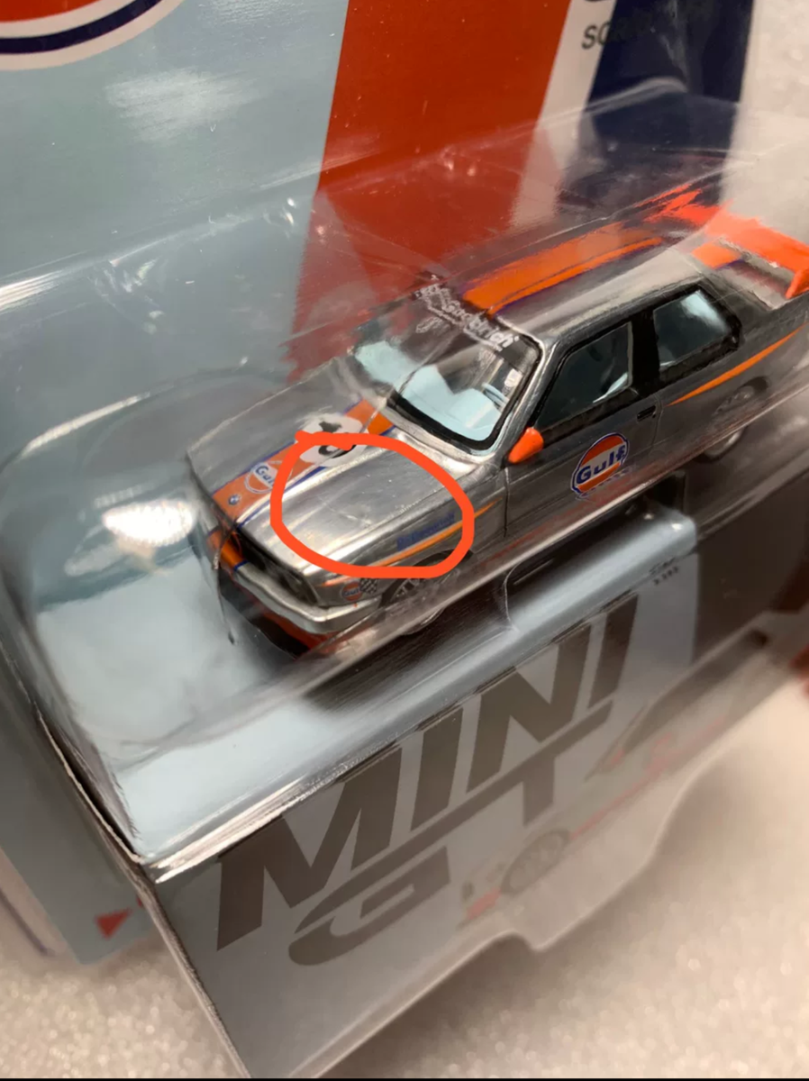ミニカー MINI GT BMW M3 Gulf Mini GT 1:64 BMW M3 E30 Gulf #314 | eBay