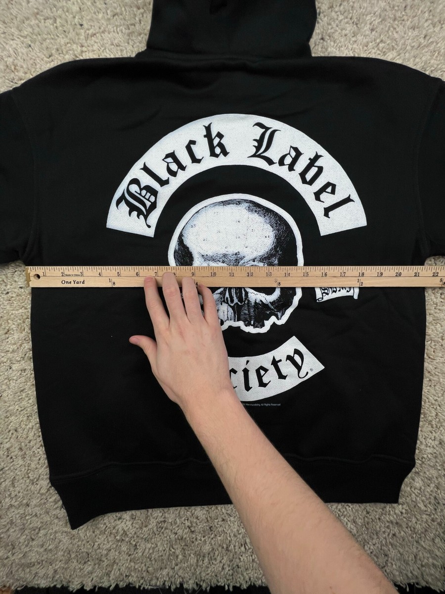 VINTAGE DEADSTOCK 2003 BLACK LABEL SOCIETY BLS HOODIE SWEATSHIRT